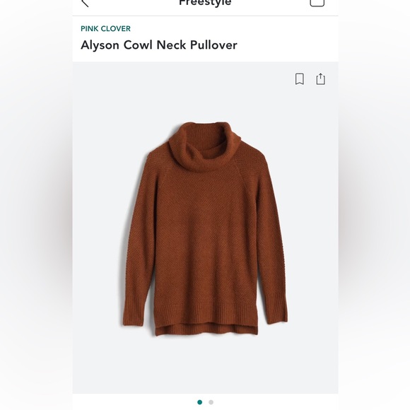 Alyson Cowl Neck Pullover - Picture 7 of 7